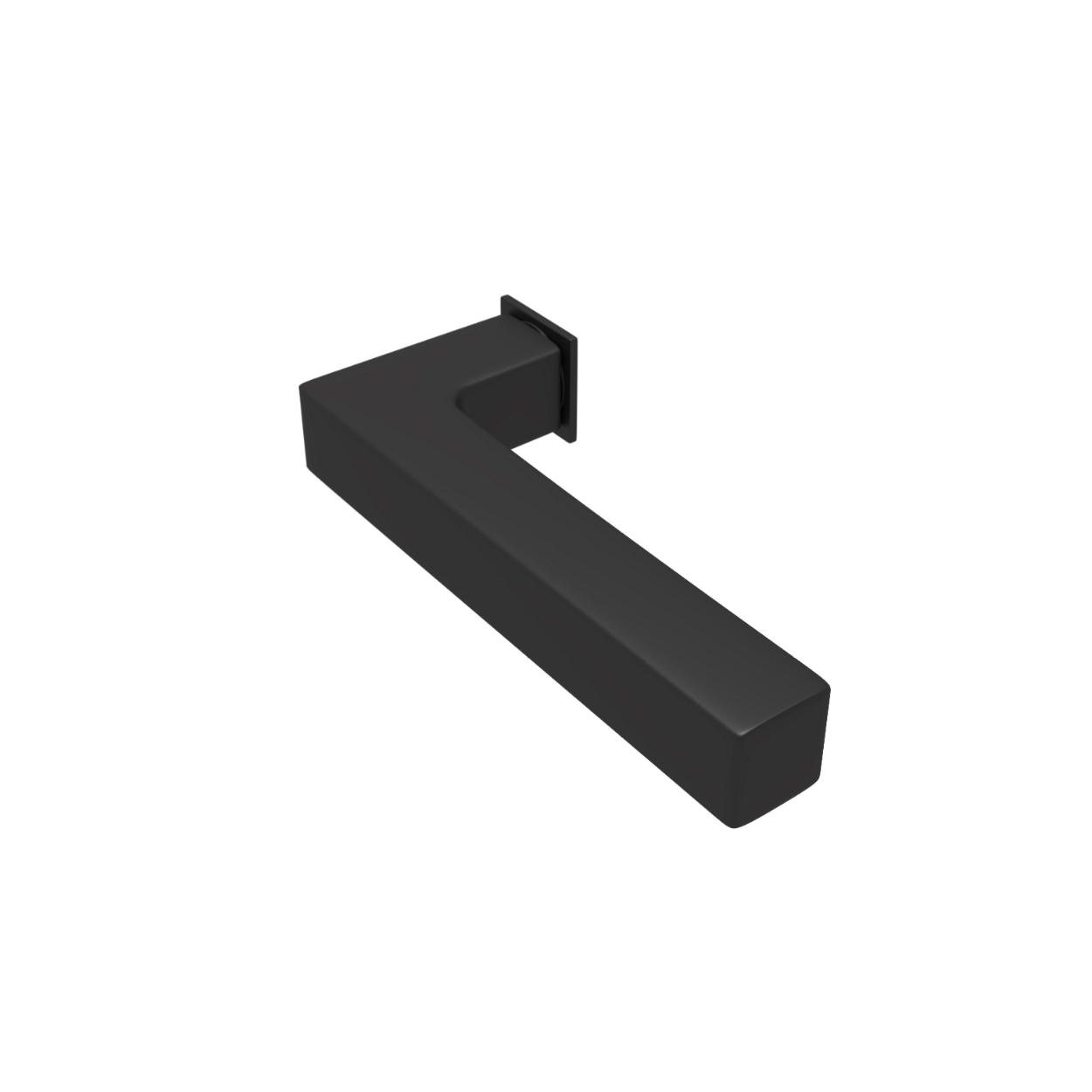 Sluitwerkpakketten met Deurkruk Squared 20 Minimal Zwart